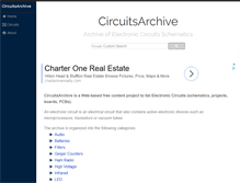 Tablet Screenshot of circuitsarchive.org